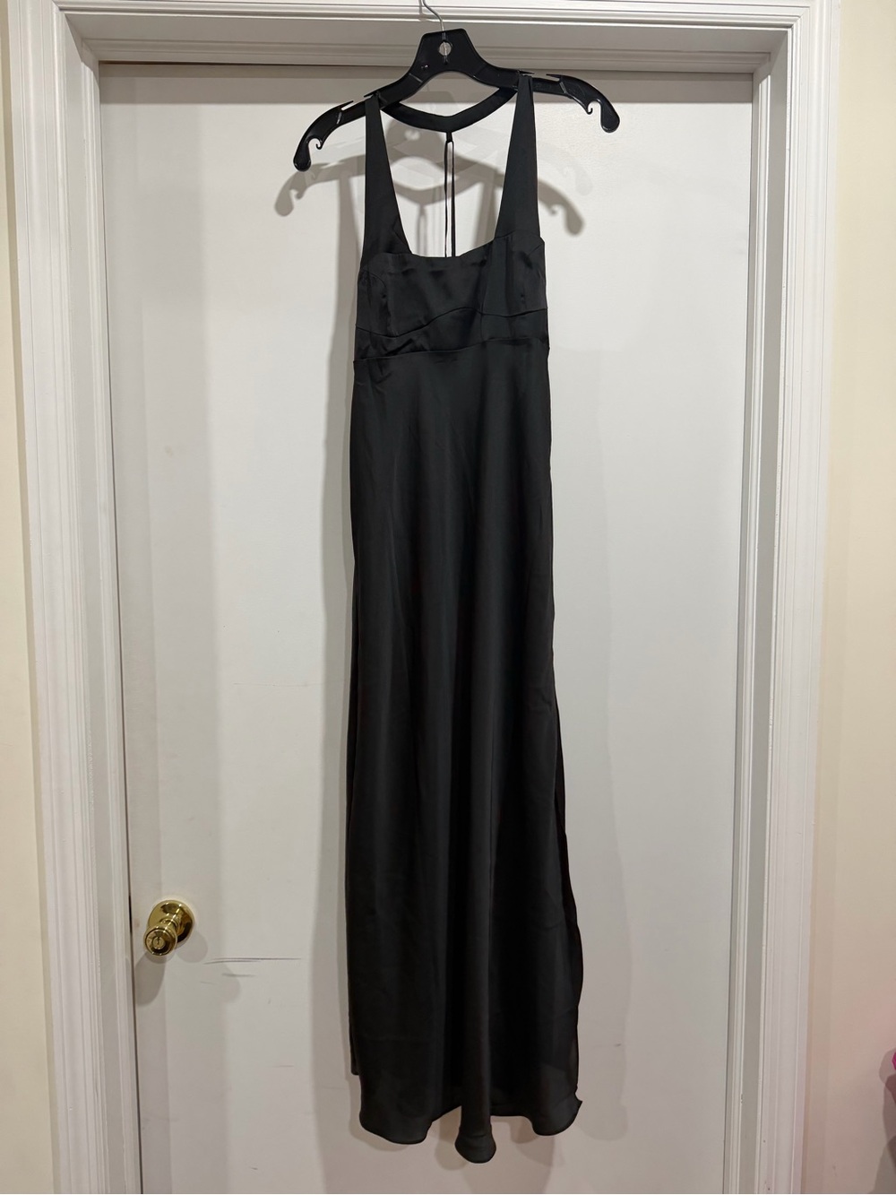 Free People Racerback Black Maxi Dress